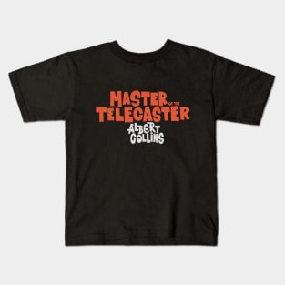 The Ice man -  Albert Collins, the Master of the Telecaster Kids T-Shirt